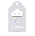 Tarjetas largas con cinta Baby Sky 20u Pers